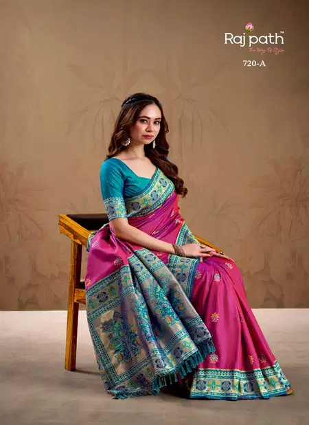 Salem Silk By Rajpath Sarees Best Wholesale Shop In Surat